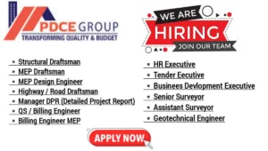 PDCE Group Recruitment 2024