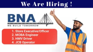 BNA Infrastructure Pvt Ltd Hiring 2024