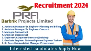 Barbarik Project Ltd Vacancy