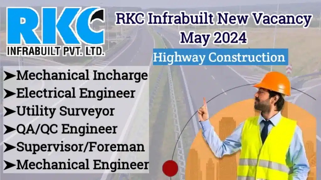 RKC Infrabuilt New Job 2024