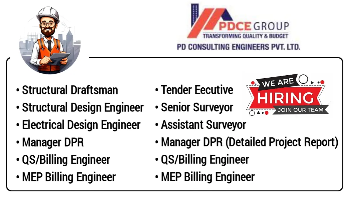 PD Consulting Engineers Recruitment 2024