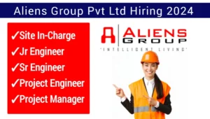 Aliens Group Pvt Ltd Recruitment 