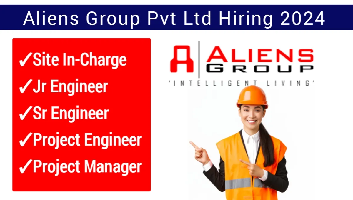 Aliens Group Pvt Ltd Recruitment