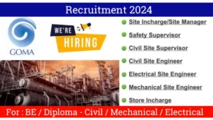 Goma Group Recruitment 2024