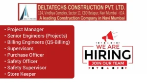 DeltaTechs Construction Pvt Ltd Hiring 2024