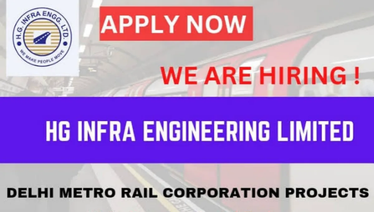 HG Infra Engineering Ltd Hiring