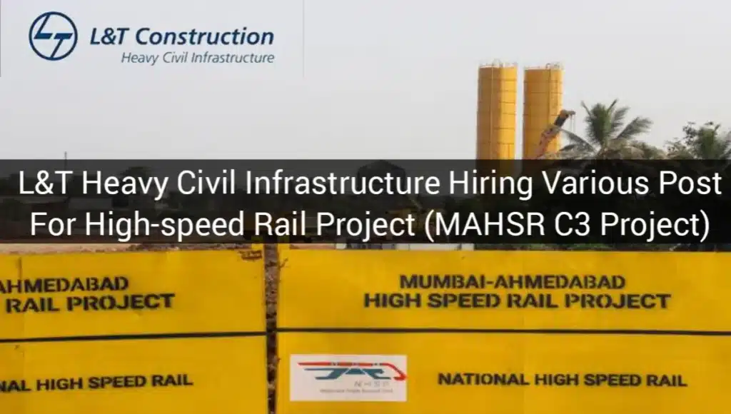 L&T Heavy Civil Infrastructure Vacancy 2024