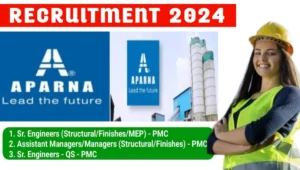 Job Vacancy At Aparna Constructions