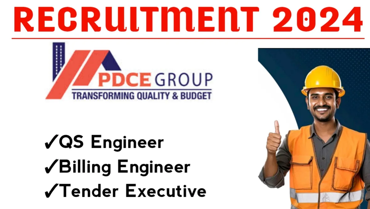 Job Opportunity At PDCE Group | For Delhi, Gujarat & Bikaner Location ...