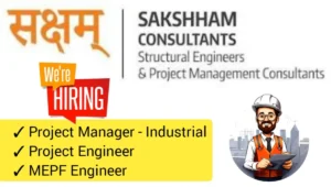 Job Opportunity at Sakshham Consultants