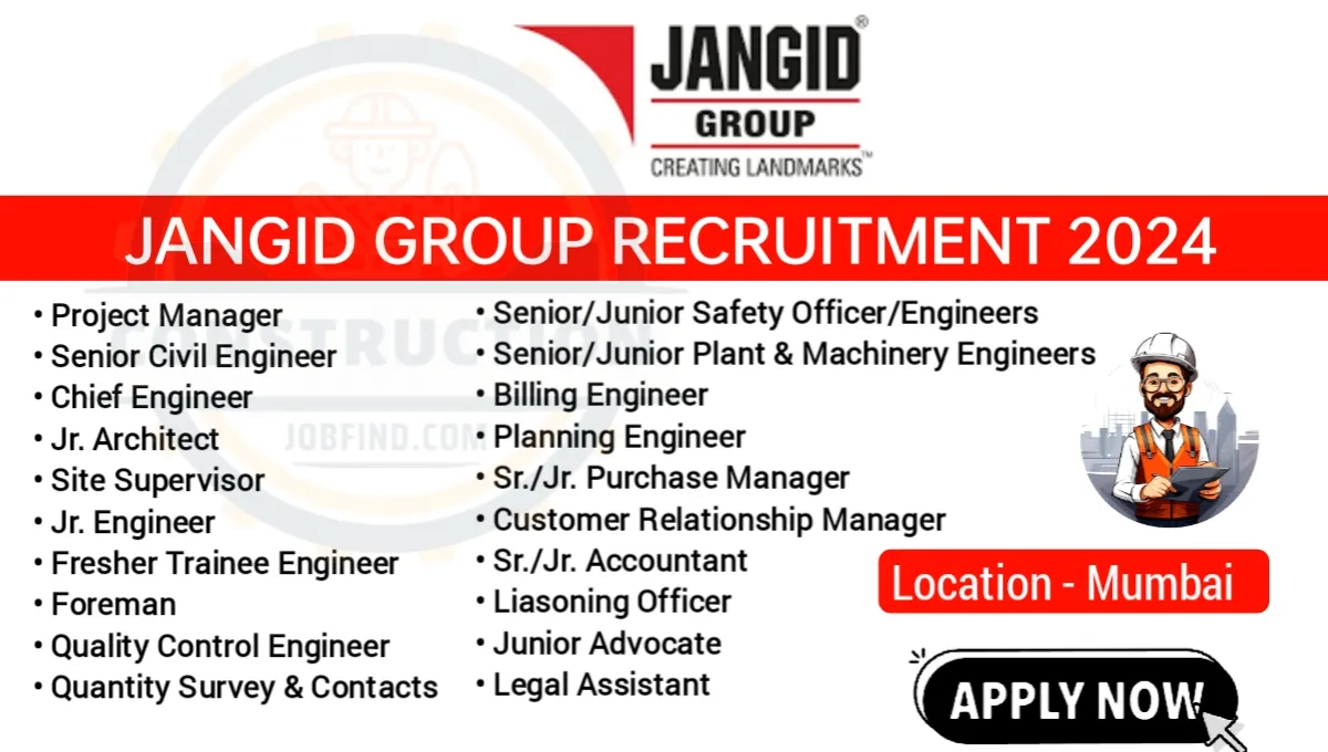 Jangid Group Recruitment 2024