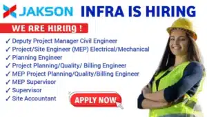 Jakson Infra Recruitment 2024