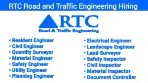 RTC Road And Traffic Engineering Hiring 2024