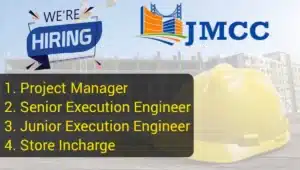 JMCC Infra Projects Pvt Ltd Hiring 2024