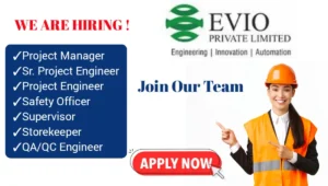 EVIO Pvt Ltd Hiring 2024