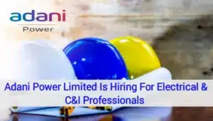 Adani Power Limited Recruitment 2024