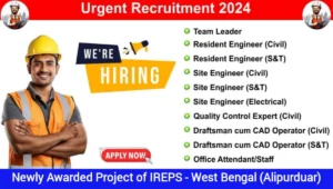 Site Engineer Recruitment 2024