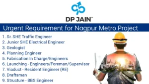 DP Jain & Co. Infrastructure Pvt. Ltd Urgent Hiring