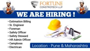 Fortune Constrotech LLP Hiring 2024