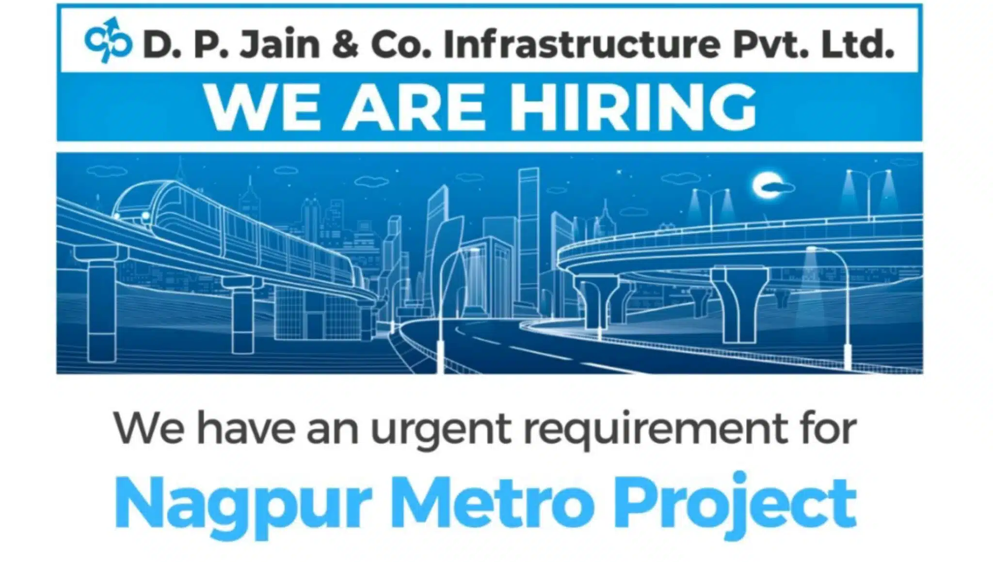 D.P. Jain & Co. Infrastructure Pvt Ltd Vacancy 2024