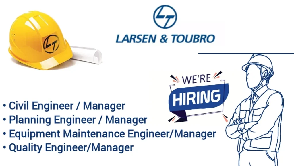 Job Opportunity at Larsen Toubro Ltd