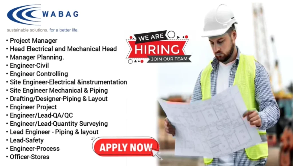 Career Opportunities with WABAG