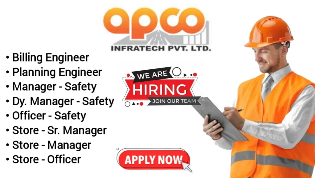 Apco Infratech Ltd Job Vacancy 2024