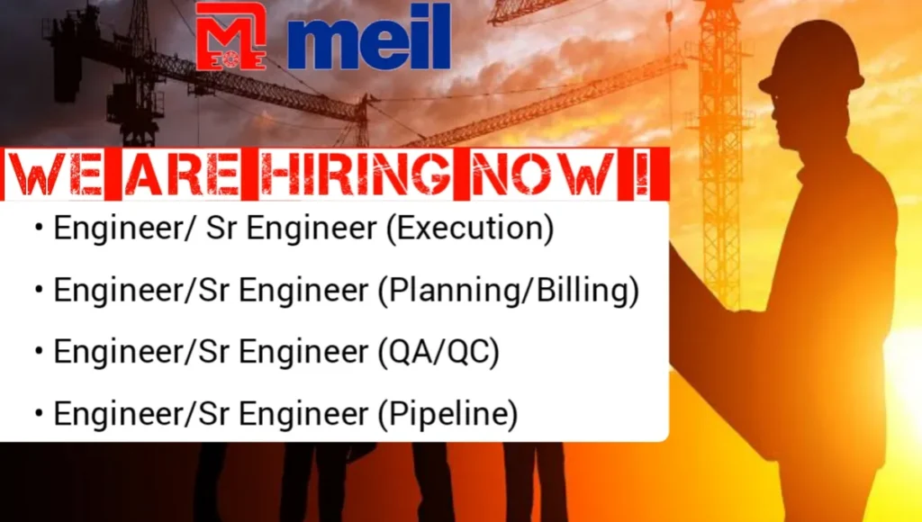 Career Opportunities at MEIL