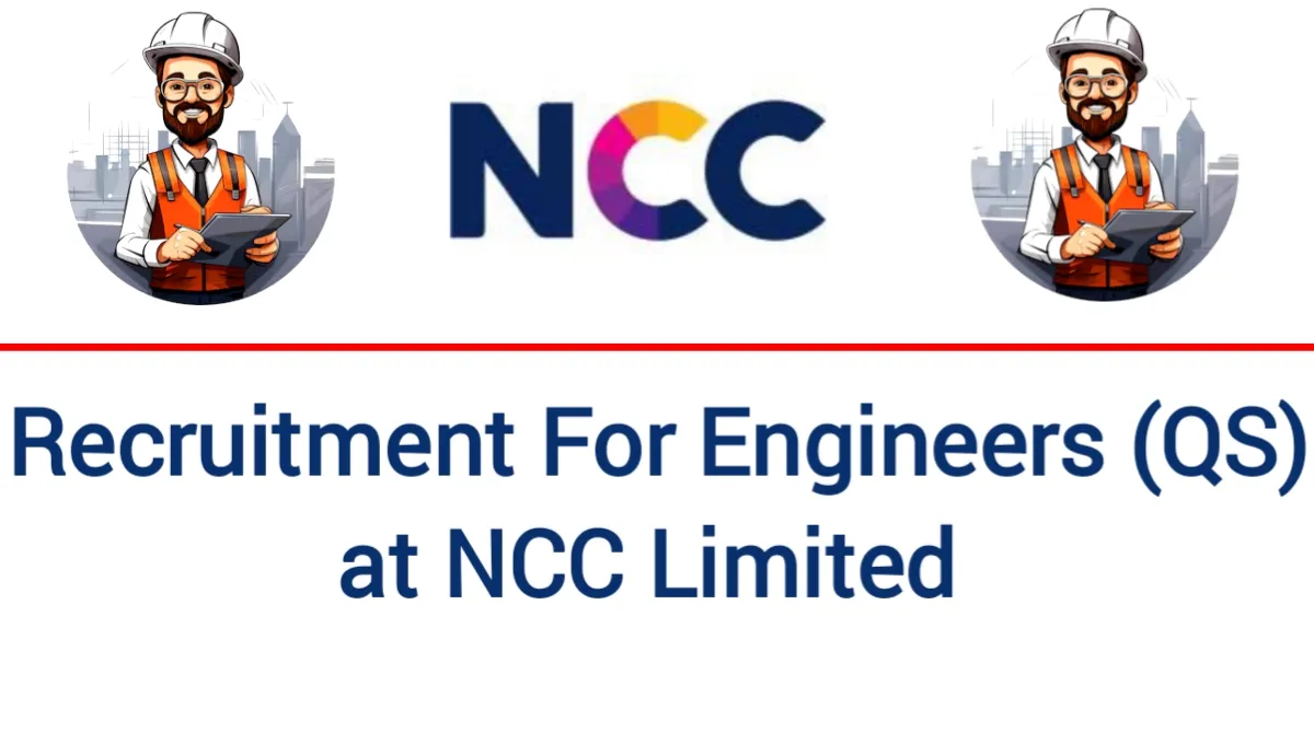 NCC Limited Recruitment Engineer | For B.E/Diploma - Civil Pass - Apply ...