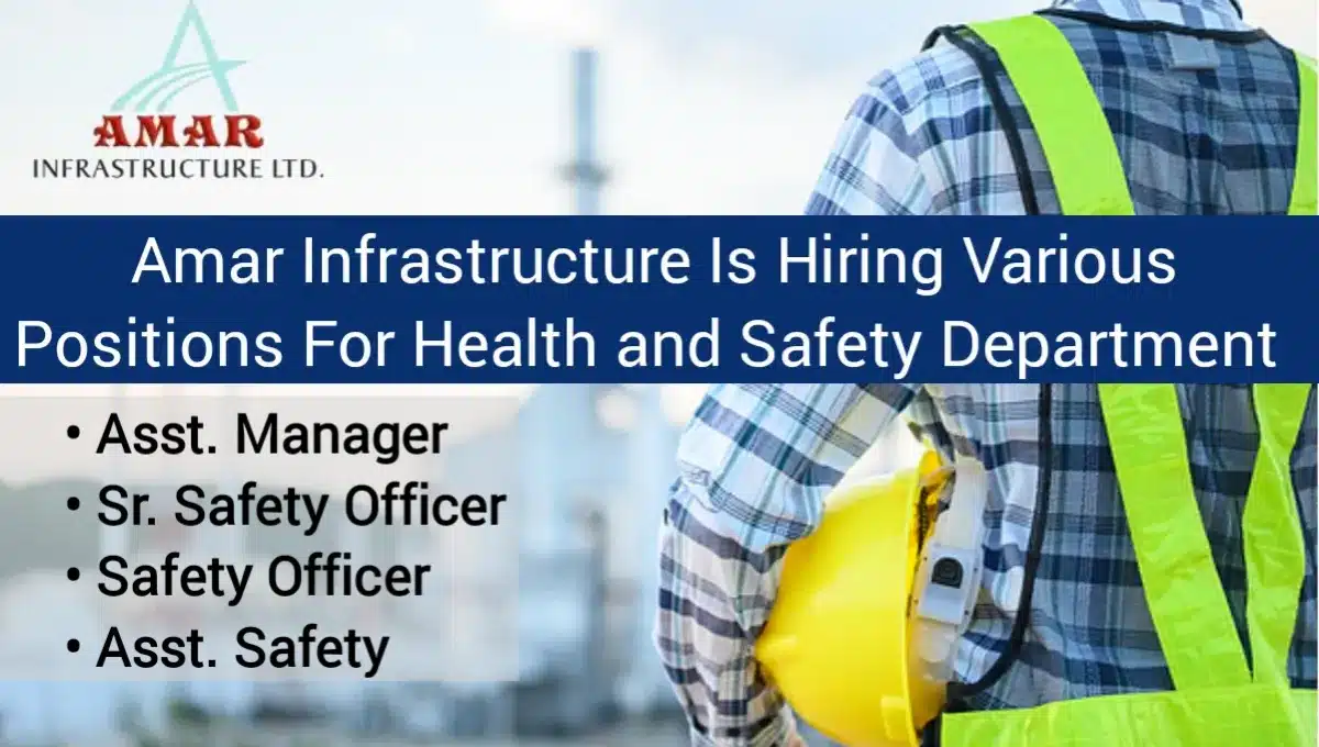 Amar Infrastructure Ltd Is Hiring