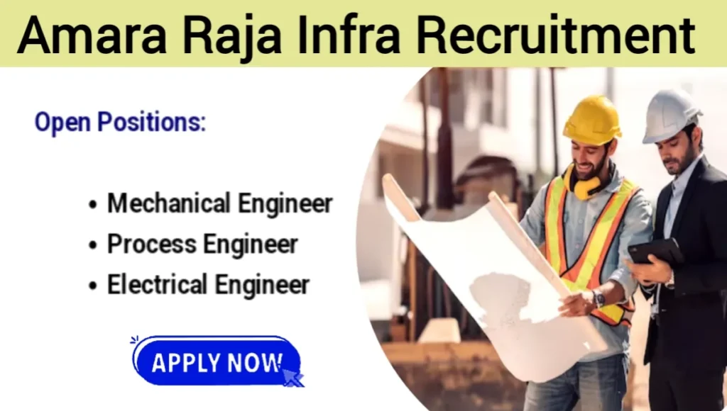 Amara Raja Infra Hiring Engineers