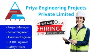 Priya Engineering Projects Pvt. Ltd. Hiring 2024