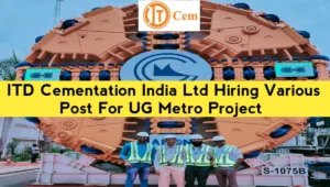 Walk-In at ITD Cementation India Limited