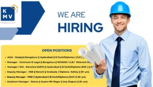 KMV Projects Ltd Recruitment 2024