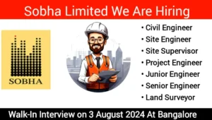 Sobha Limited Walk In Interview