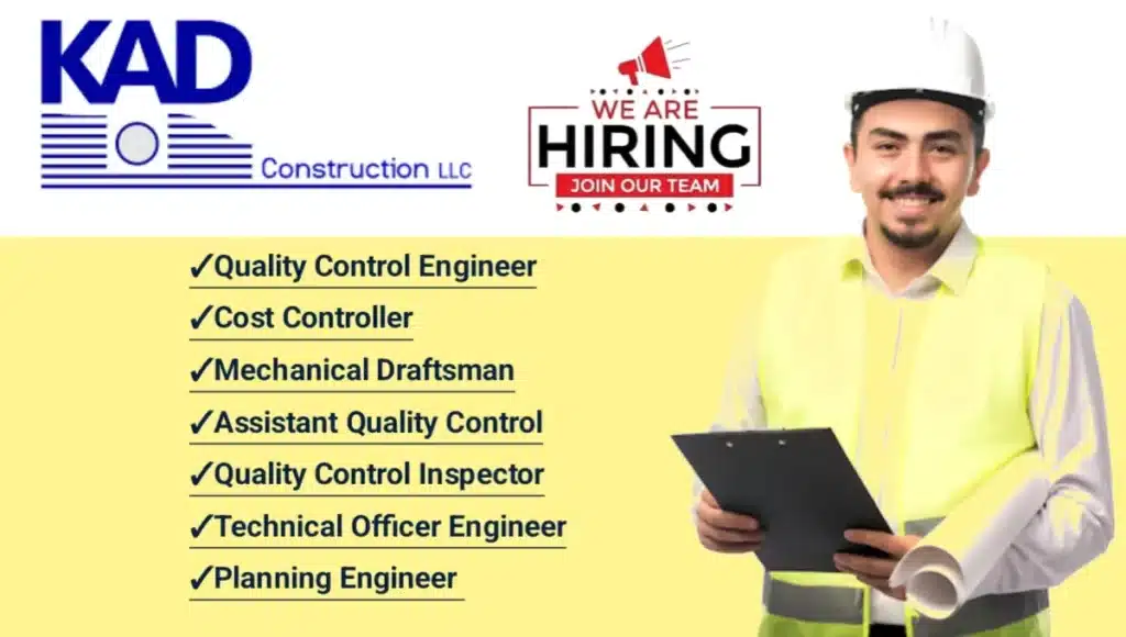 Exciting Career Opportunity at KAD Construction