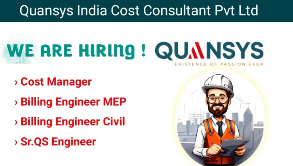 Quansys India Cost Consultant Pvt Ltd 2024