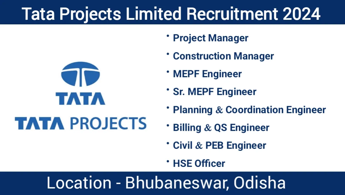 Tata Projects Limited Recruitment 2024