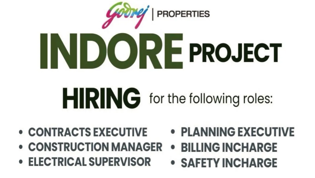 Godrej Properties Ltd Vacancy 2024