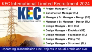 KEC International Limited Hiring