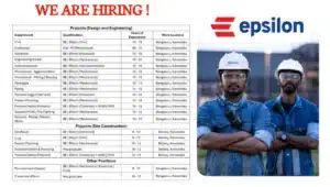 Job Opportunity At Epsilon