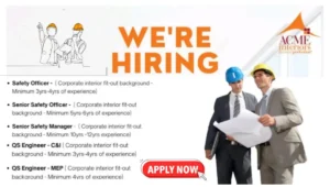 Acme Interior Pvt Ltd Vacancy