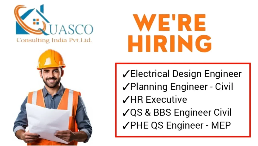 Quasco Consulting India Pvt Ltd Hiring 2024