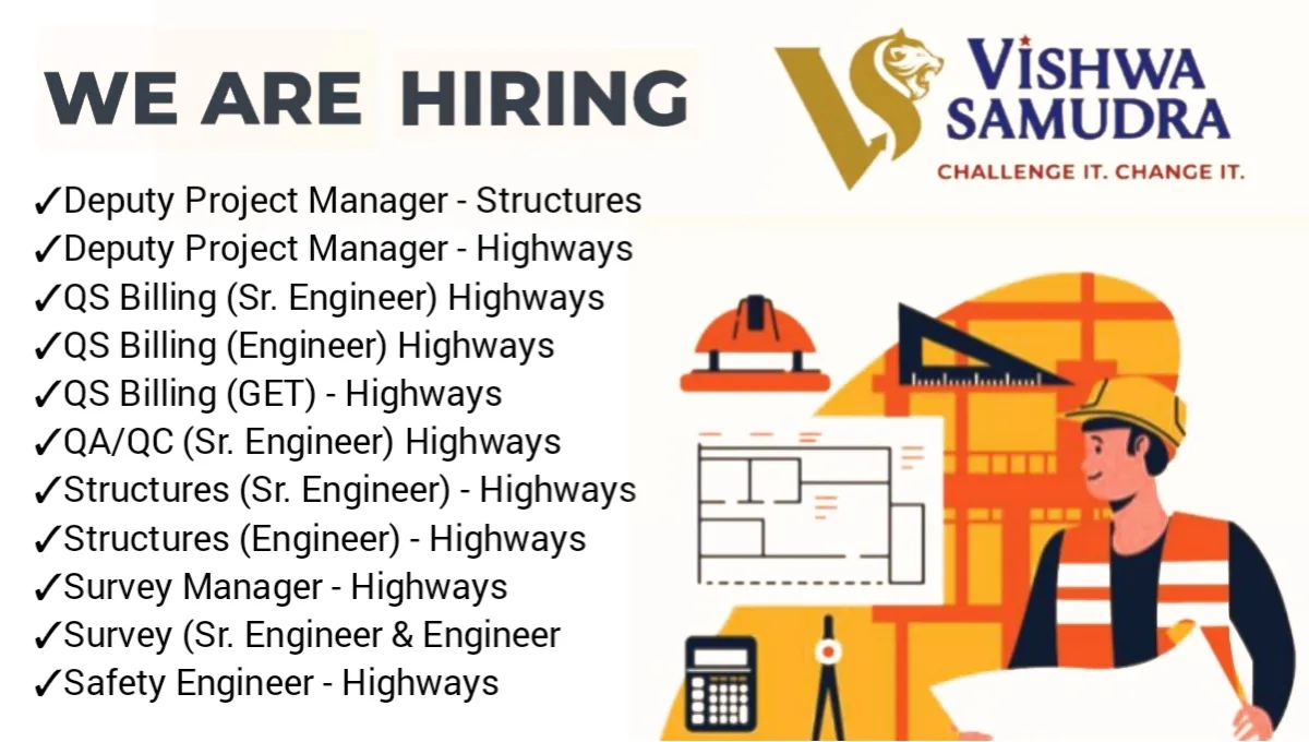 Vishwa Samudra Mega Job Opening 2024