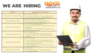 Apco Infratech Recruitment