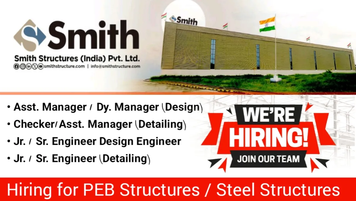 Smith Structures India Pvt Ltd Hiring 2024