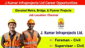 J.Kumar Infraprojects Ltd Hiring 2024