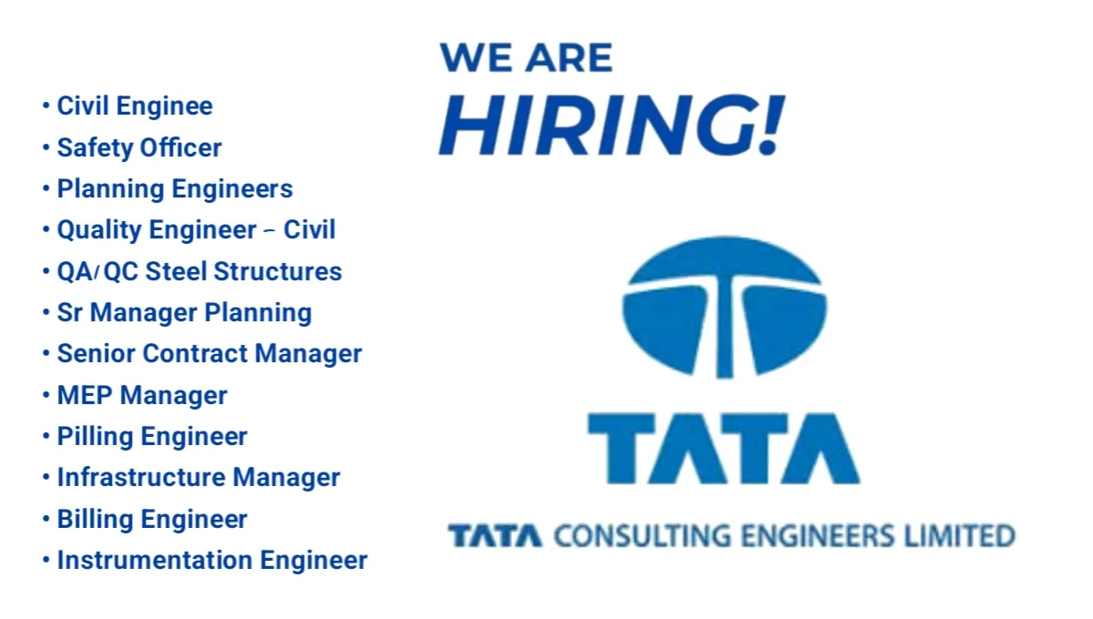 Tata Consulting Engineers Job Opening