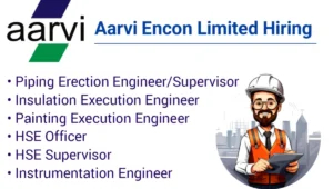 Aarvi Encon Limited Hiring