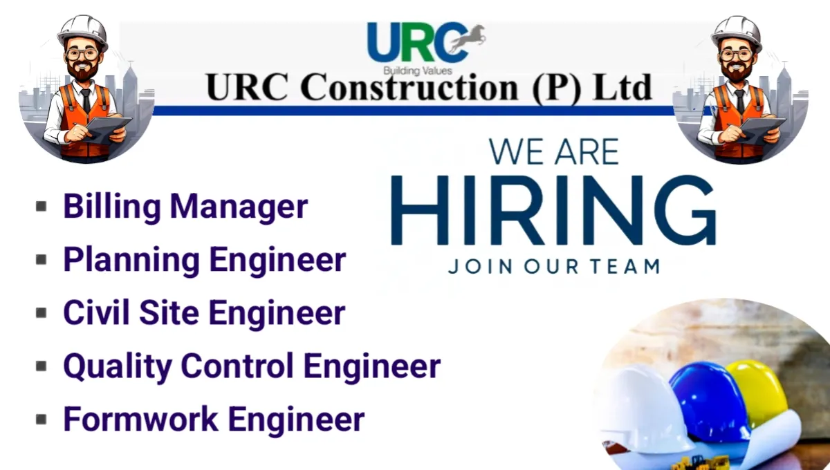 URC Construction (P) Ltd Walk-In Interview